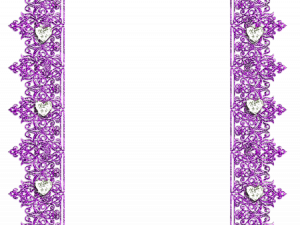 Purple Frame PNG HD Image