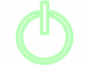 Green Start Button PNG Image