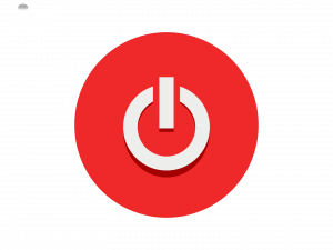 Red Start Button PNG Clipart