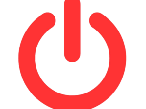 Red Start Button PNG Free Image