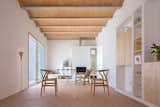 Designed by Marià Castelló Architecture, Es Pou is a home for a young couple that live full time on the Mediterranean island of Formentera. The firm brought the warm colors of the surrounding oat and wheat fields inside by way of pressed terra-cotta tiles on the floors and Catalan <i>boveda</i> ceiling arches. In keeping with the project’s hyperlocal intent, the firm sourced simple rattan and wood furniture from Formentera artisans.