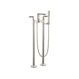 Brizo Two-Handle Floor Mount Tub Filler