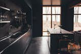 Kitchen and kitchen island area.