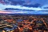 Incredible views of the city and the mountains beyond