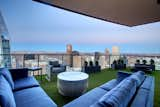 One of two exceptional outdoor spaces, overlooking the City of Denver