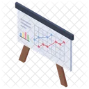 Strategic Graph Business Analysis Data Chart Icon