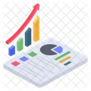 Analysis Report Business Report Graph Report Icon