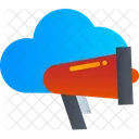 Cloud Marketing  Icon