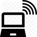 Computing Laptop Signals Icon
