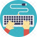 Computing Information Typing Icon