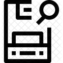 Data Search Storage Icon