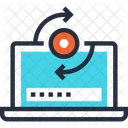 Data Laptop Refresh Icon