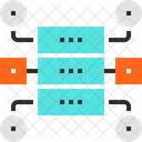 Data Workflow Structure Icon
