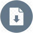 Data Download File Icon