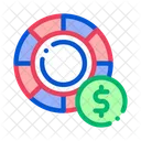 Racing Wheel Betting Icon