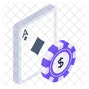 Poker Casino Game Poker Equipment Icon