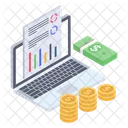 Online Business Report  Icon