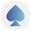 Spade Poker Card Sign Icon