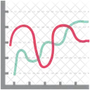 Statistics Bars Graphic Financial Chart Icon