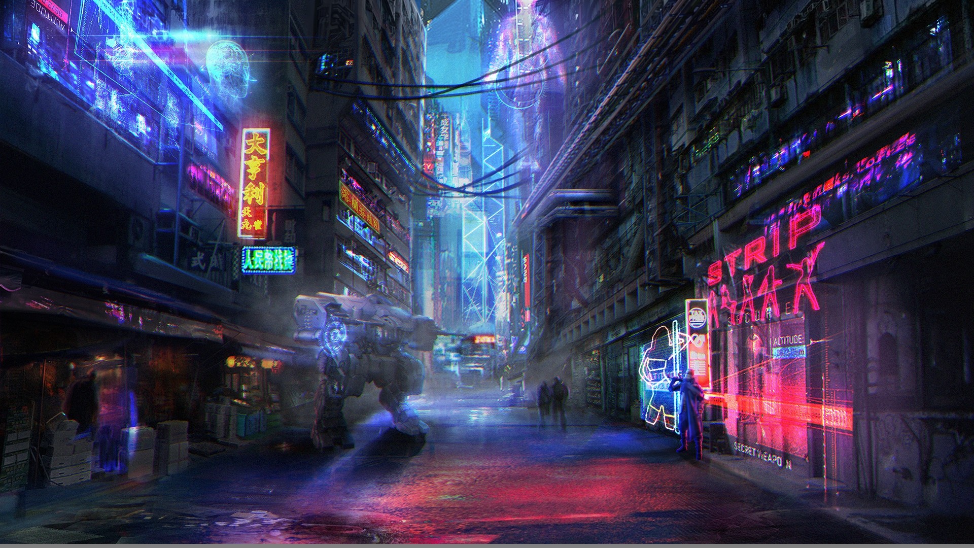 21 Neon City Wallpapers - Wallpaperboat