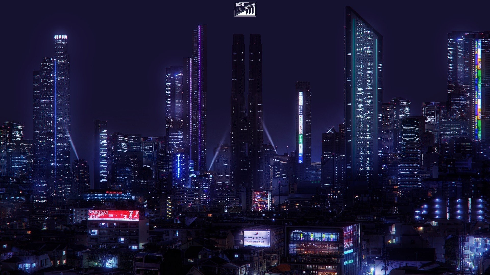 Neon City Background - Neon City Wallpapers - Wallpaper Cave ...