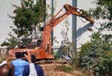 HYDRAA begins demolition of illegal building in Hyderabad