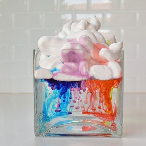 Shaving Cream Rain Clouds