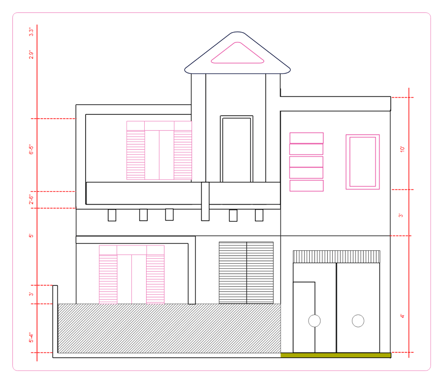 Interior Elevation Plan