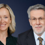 A combined portrait of Nuveen Green Capital's Jessica Bailey and CDPQ's Marc Cormier.