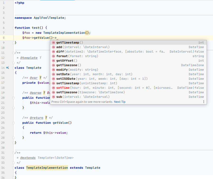 Template Types