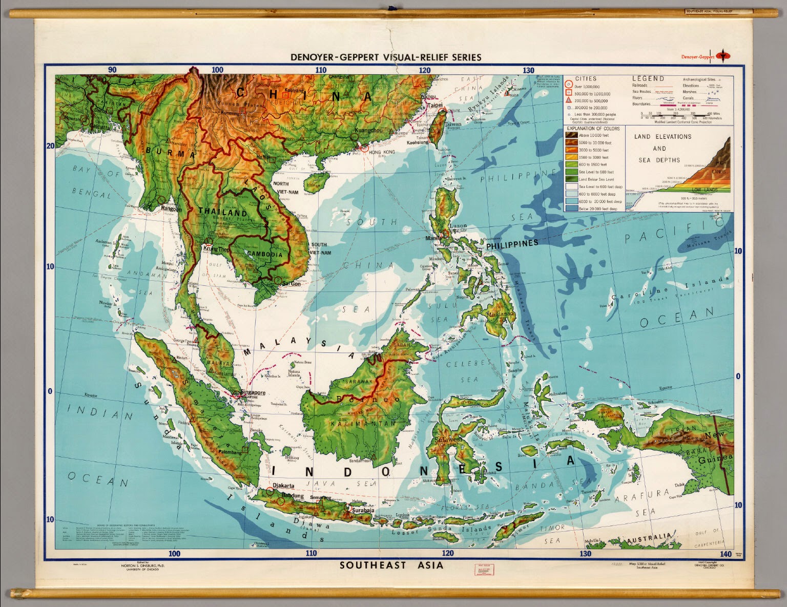 Printable Map Of Southeast Asia