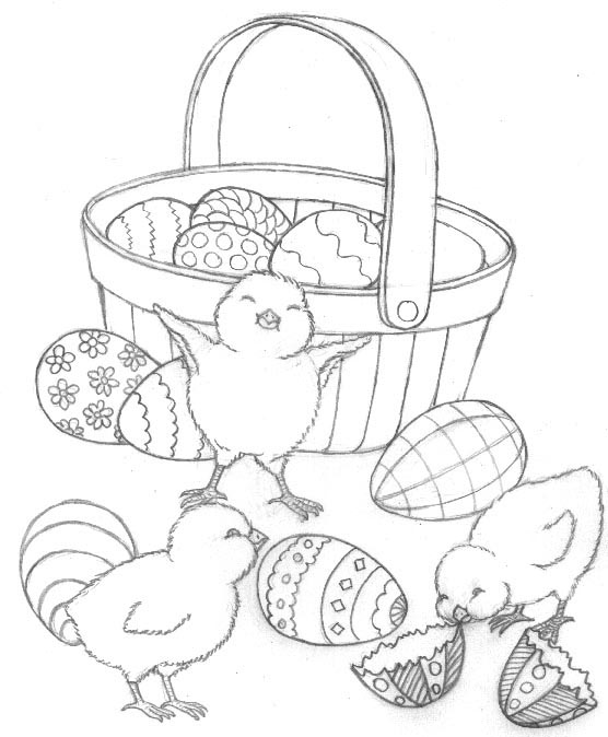 Free Coloring Pages: Easter Coloring Pages, Free Easter ...