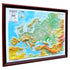 Europe Three Dimensional 3D Raised Relief Map by Testplay