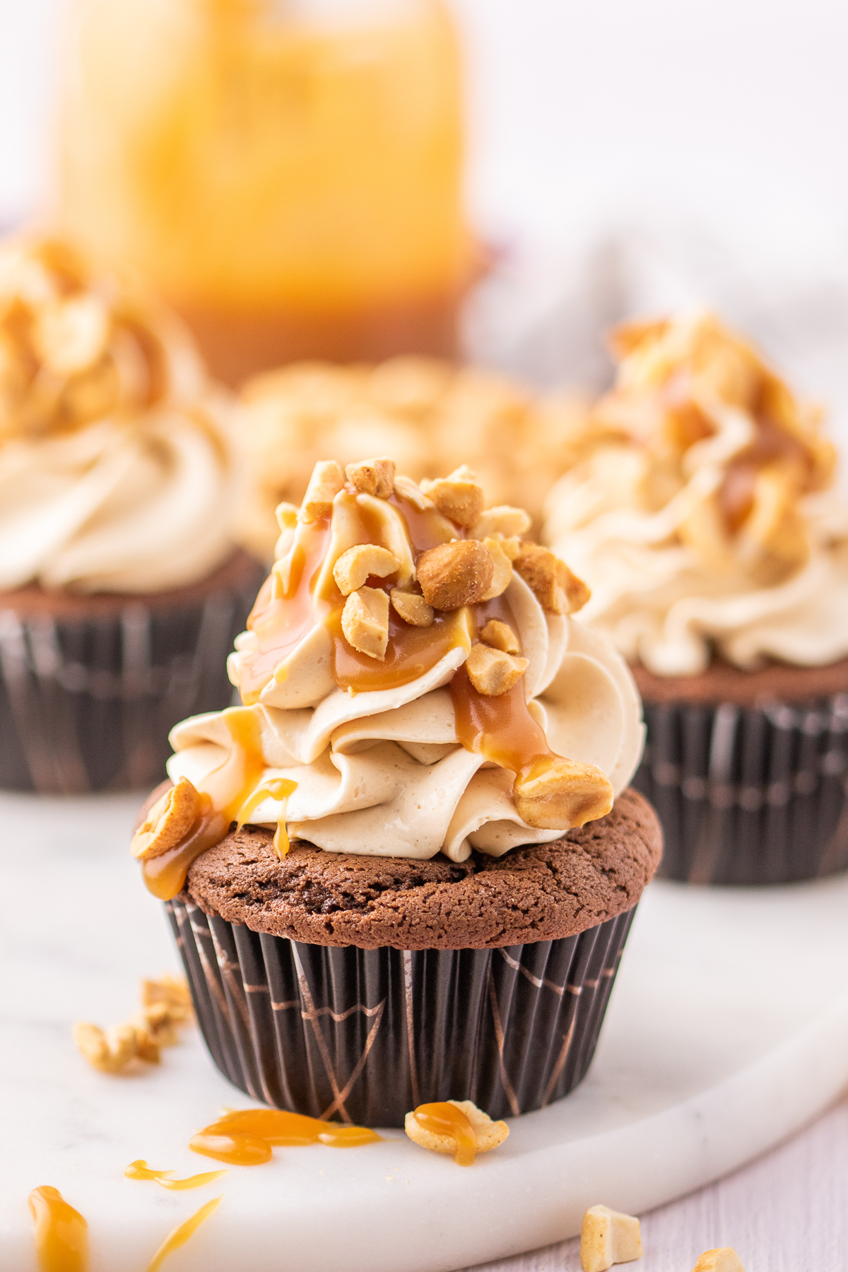 Snickers Cupcakes