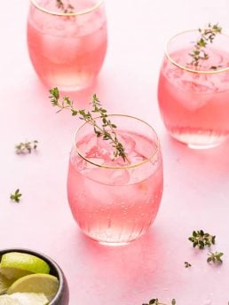 Pink Lemonade Cocktail