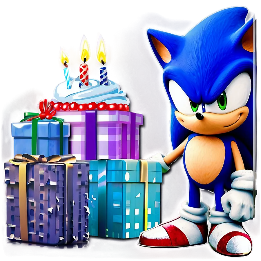 Sonic Birthday Png  images