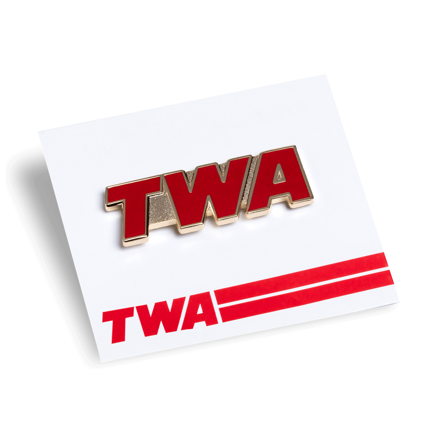 TWA Logo - Enamel TWA Logo Pin