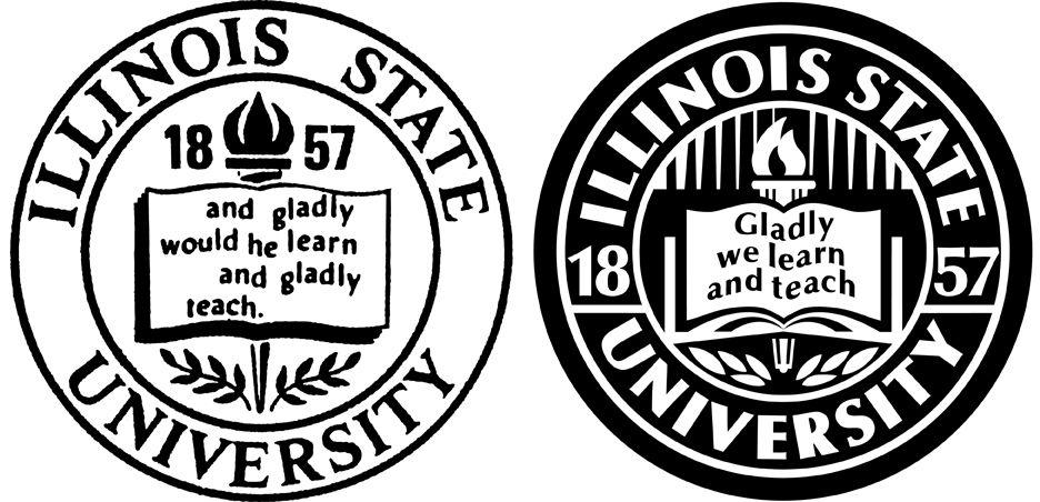 Illinois State University Logo - Digging through the archives: Vintage Illinois State logos ...