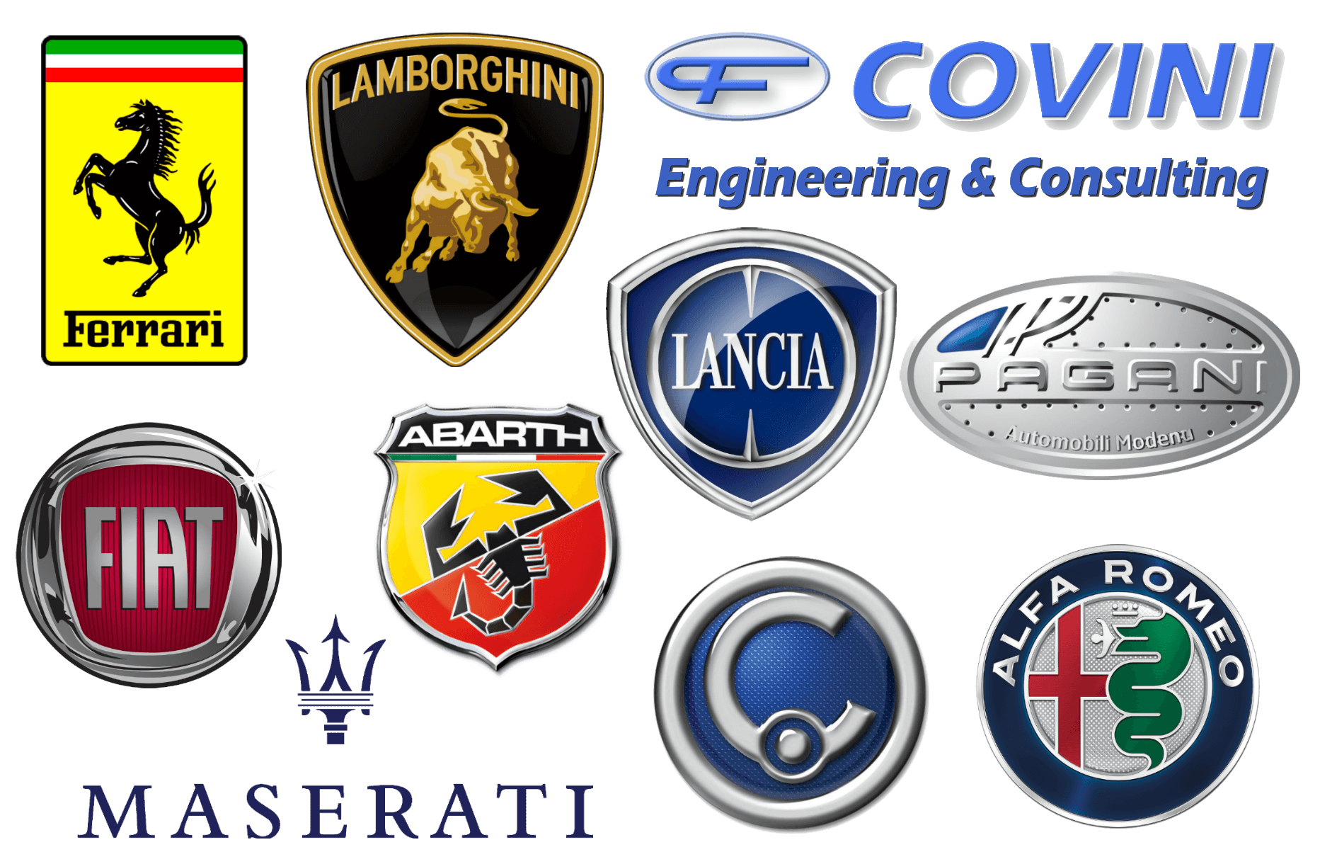 European Car Manufacturers Logo - Italian Car Brands, Companies and Manufacturers | Car Brand Names.com