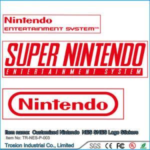 SNES Logo - China Customized Nin Tendo Nes Snes Logo Stickers - China Logo ...