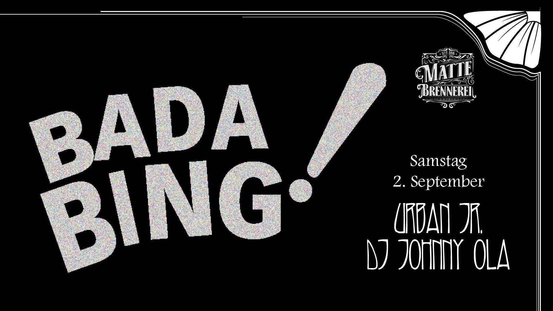 Bada Bing Logo - Matte Brennerei | Bada Bing!