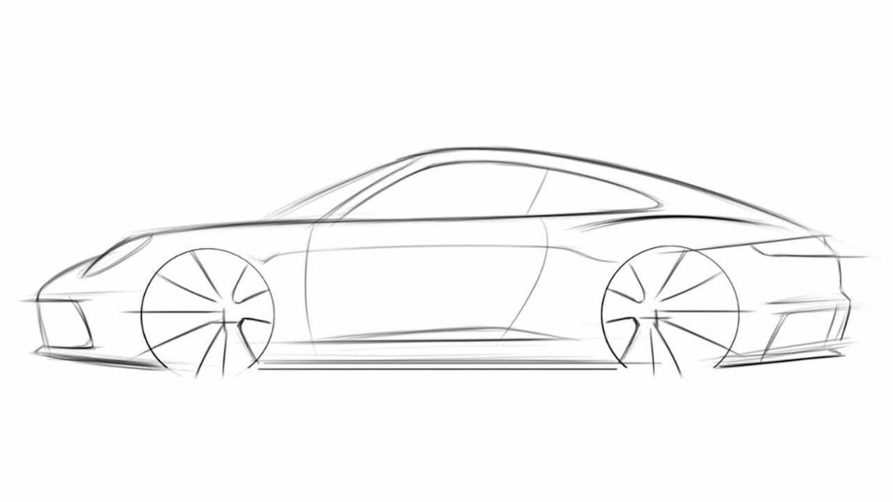 How to draw a Porsche 911, taught by company's head of design