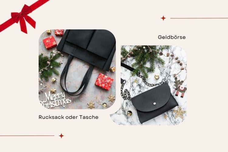 rucksack oder tasche & geldbörse