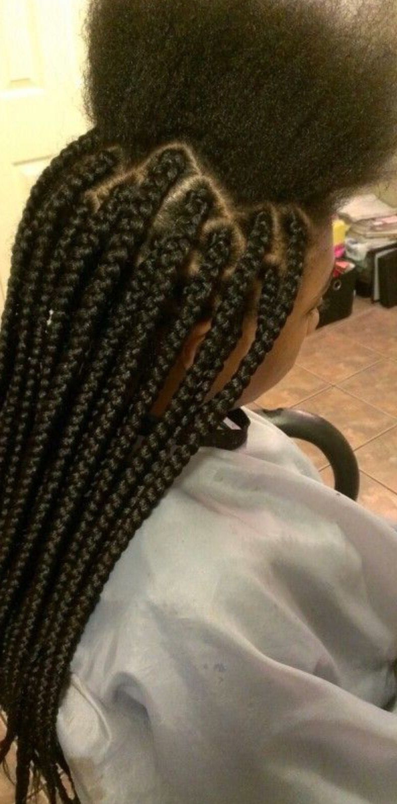 Latest Medium Sized Braids Hairstyles Regarding Medium Box Braids : $ (View 5 of 20)