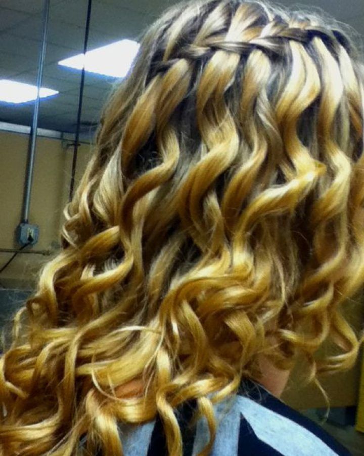 The Waterfall Braid Hairstyles