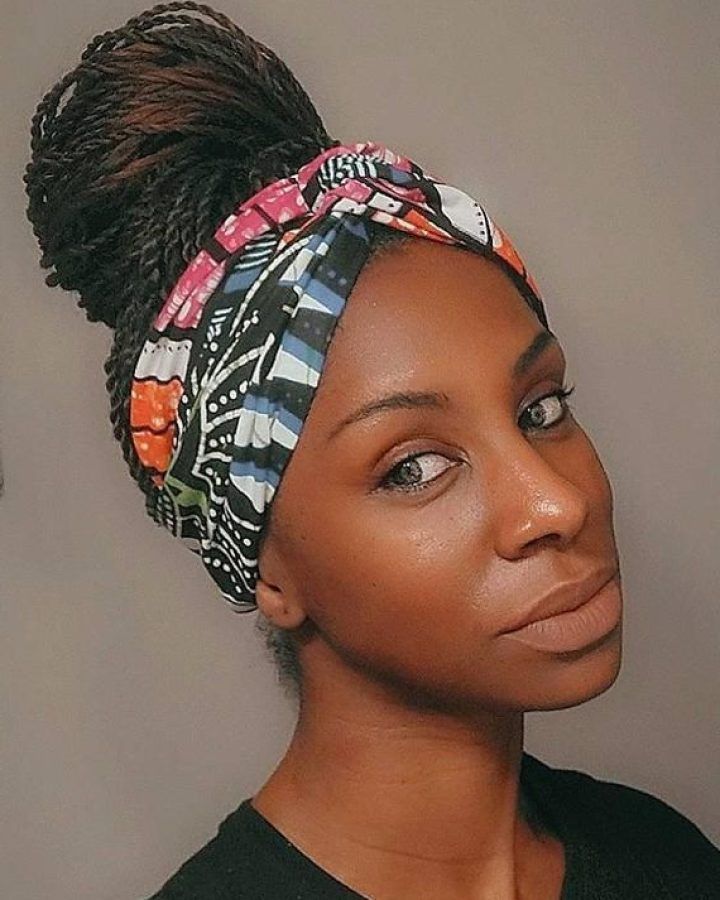 Head Wrap Braid Hairstyles