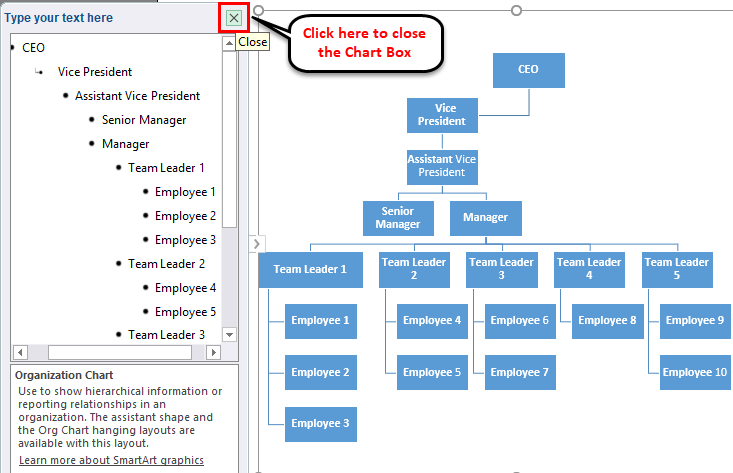 How To Insert A Organizational Chart In Excel - Free Printable Template