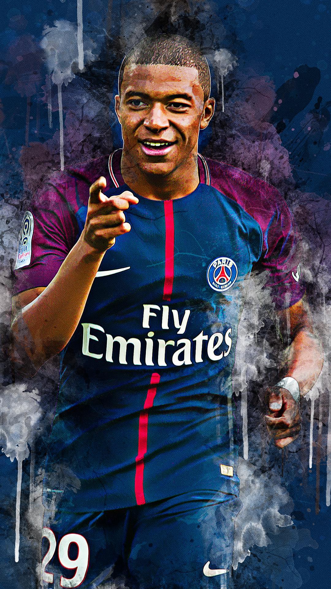 Soccer Mbappe Wallpaper