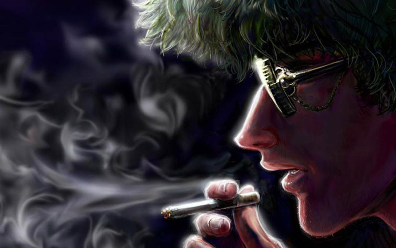 Anime Boy Smoking Anime boy these animated pictures were created using ...