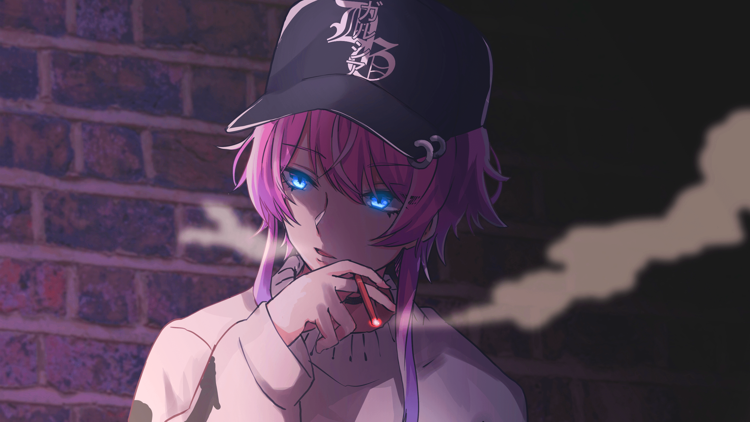 Anime Male PFP Smoking